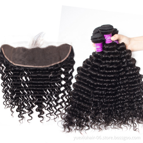 Best Hair Vendor Burmese Deep Wave Curly Hair Unprocessed 100% Human Hair Bundles